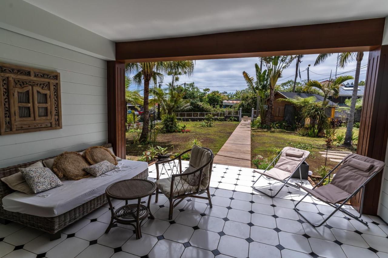 Magnifique Villa Creole Villa Ti Bout Bois Avec Cheminee Au Tevelave Les Avirons Exterior photo
