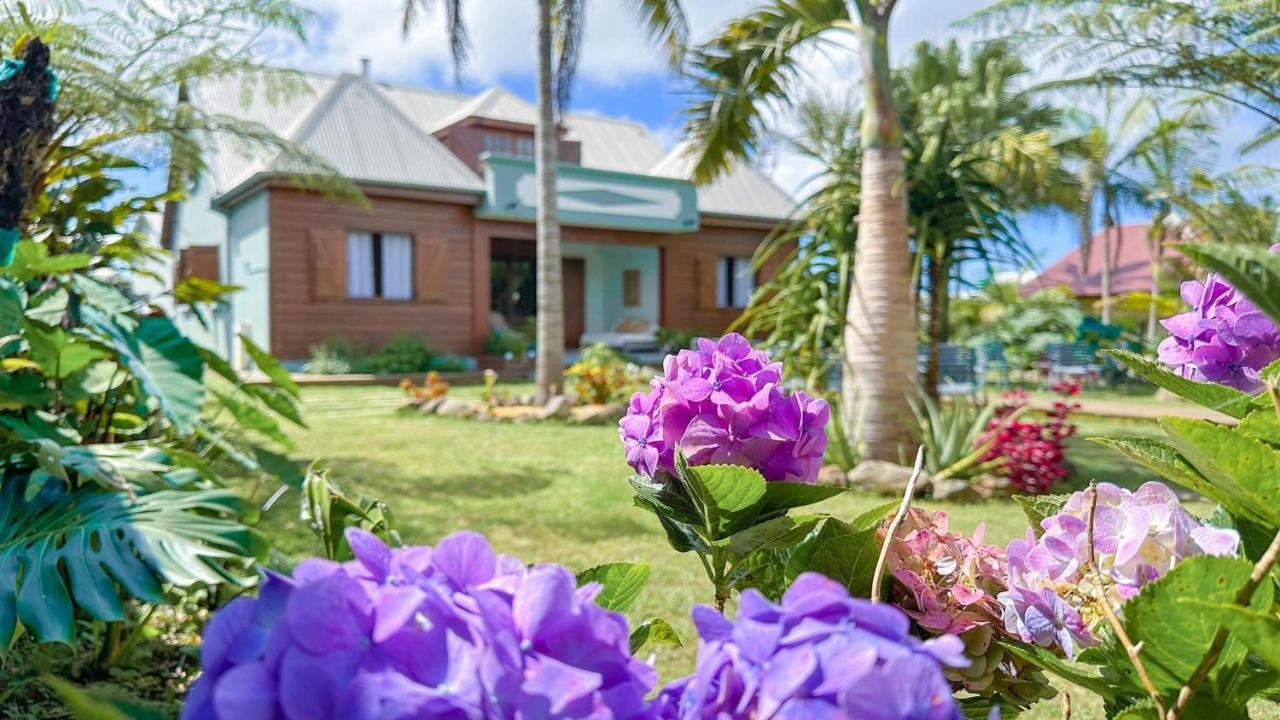 Magnifique Villa Creole Villa Ti Bout Bois Avec Cheminee Au Tevelave Les Avirons Exterior photo